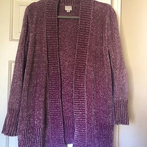 Chenille Cardigan